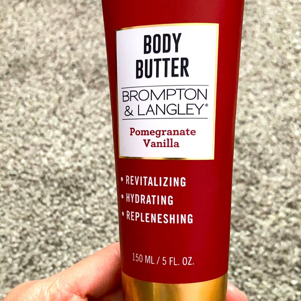 NEW Brompton & Langley Pomegranate body butter.